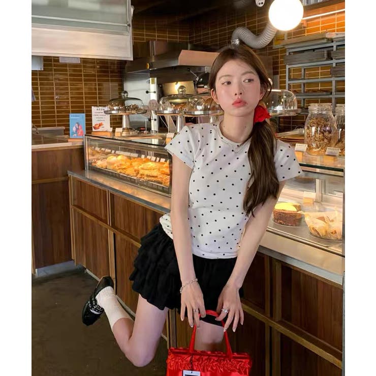 冬新作 ドット柄 クルーネック | LOVERS | 詳細画像5 