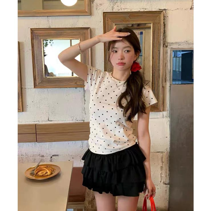 冬新作 ドット柄 クルーネック | LOVERS | 詳細画像6 