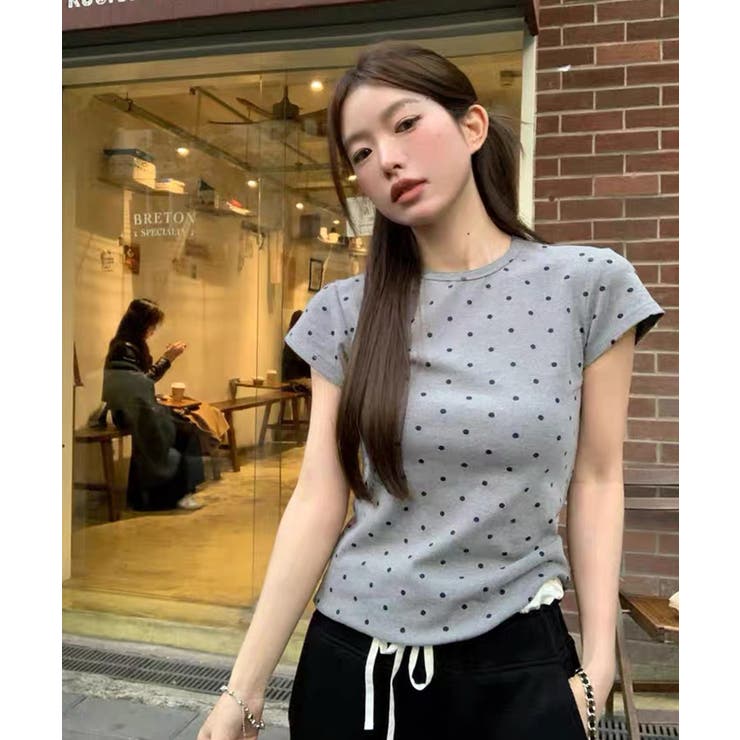 冬新作 ドット柄 クルーネック | LOVERS | 詳細画像9 