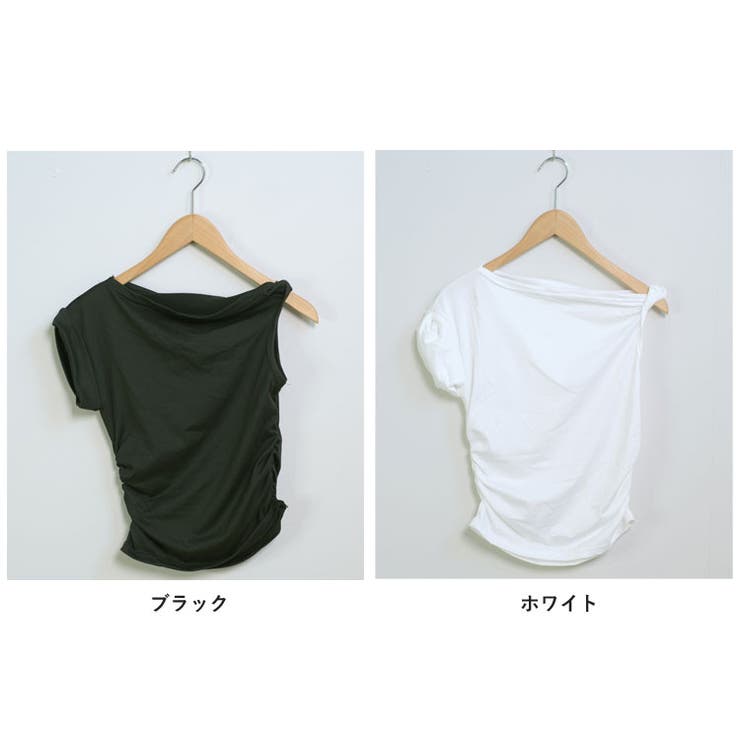 夏新作 ツイストワンショルダー スリムトップス | LOVERS | 詳細画像22 