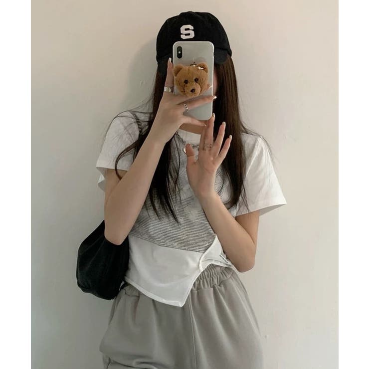 冬新作 ロゴプリント アシンメトリー | LOVERS | 詳細画像4 