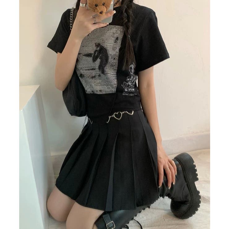 冬新作 ロゴプリント アシンメトリー | LOVERS | 詳細画像7 