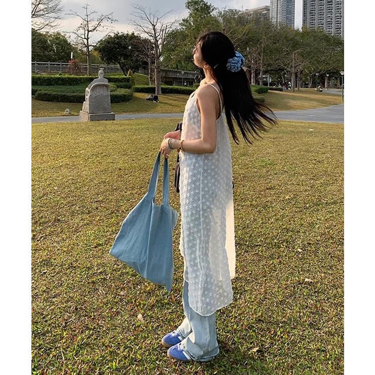 夏新作 シアーフラワードット チュニック | LOVERS | 詳細画像8 