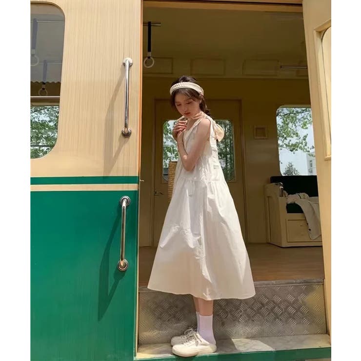 夏新作 ショルダーリボン ミディ丈 | LOVERS | 詳細画像6 