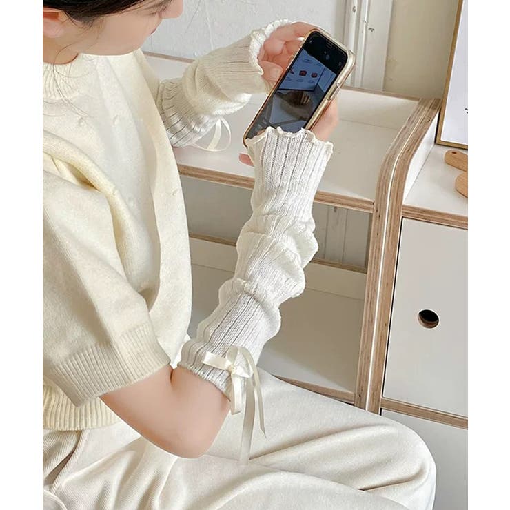 冬新作 テープリボン付き リブニット | LOVERS | 詳細画像5 