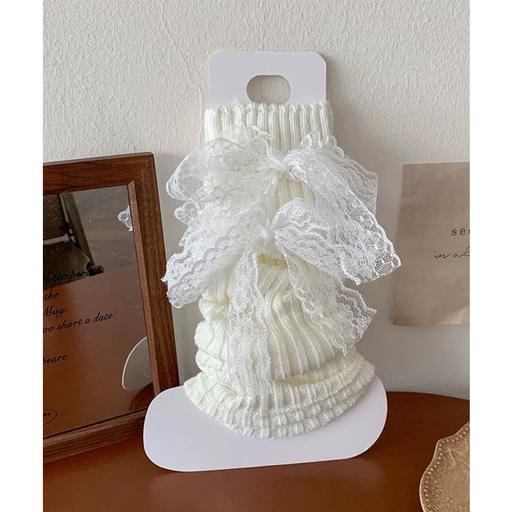 冬新作 レースリボン付き リブニット | LOVERS | 詳細画像7 