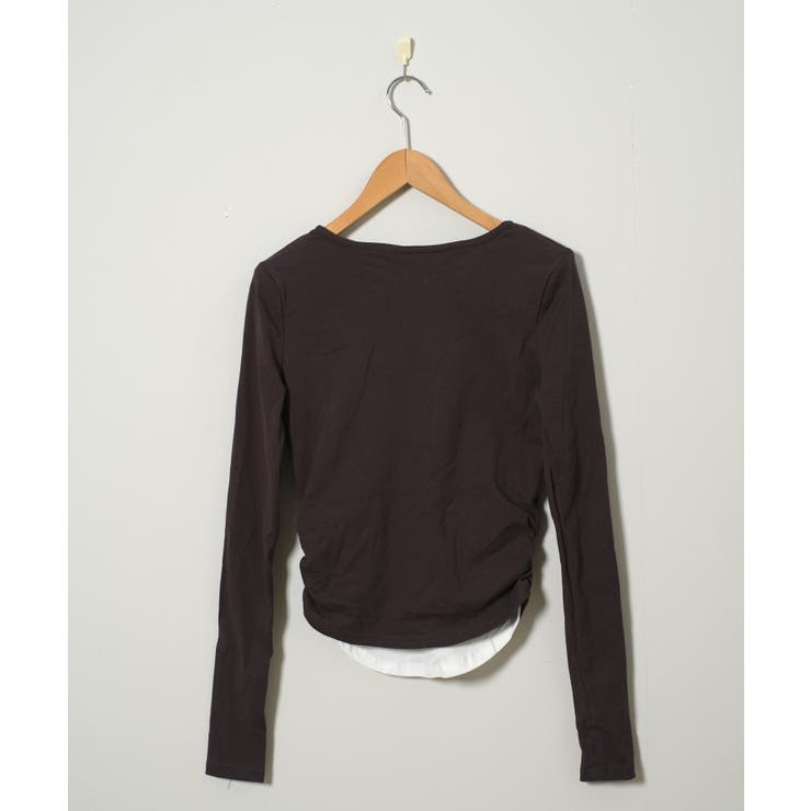 春新作 レイヤード風 フィンガーホール付き | LOVERS | 詳細画像9 