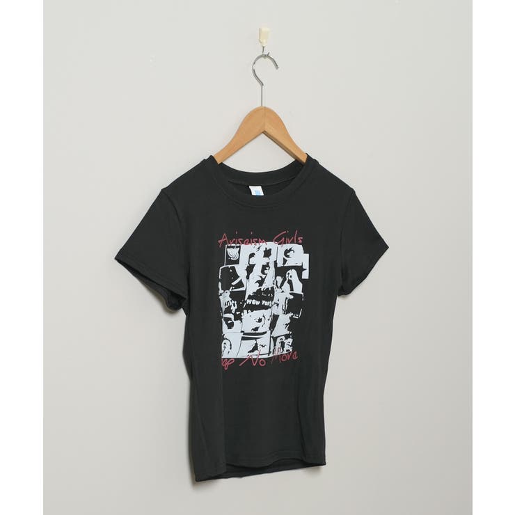 夏新作 モノクログラフィックデザイン スリムTシャツ | LOVERS | 詳細画像10 
