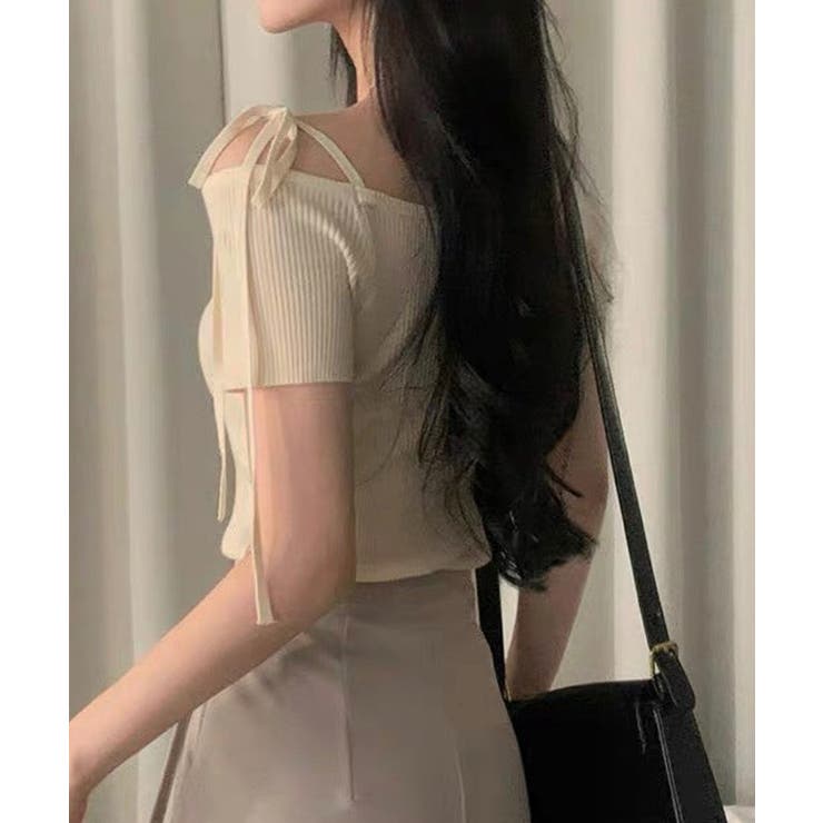 夏新作 ワンショルダー リボンストラップ | LOVERS | 詳細画像4 