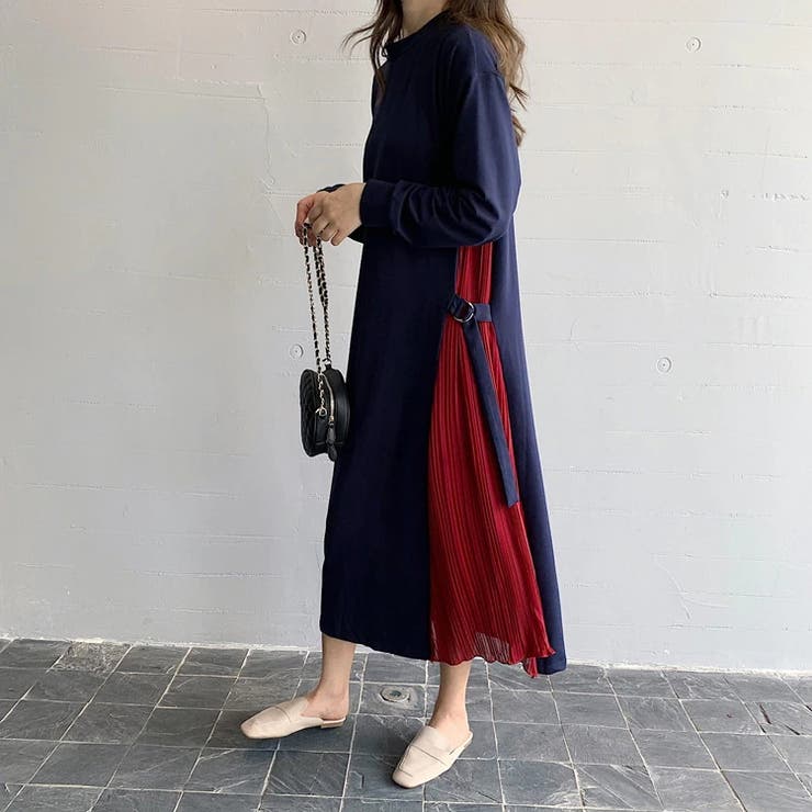 ７色展開 切り替えワンピース ロングワンピース 品番 Cocw Cocomomo ココモモ のレディースファッション通販 Shoplist ショップリスト