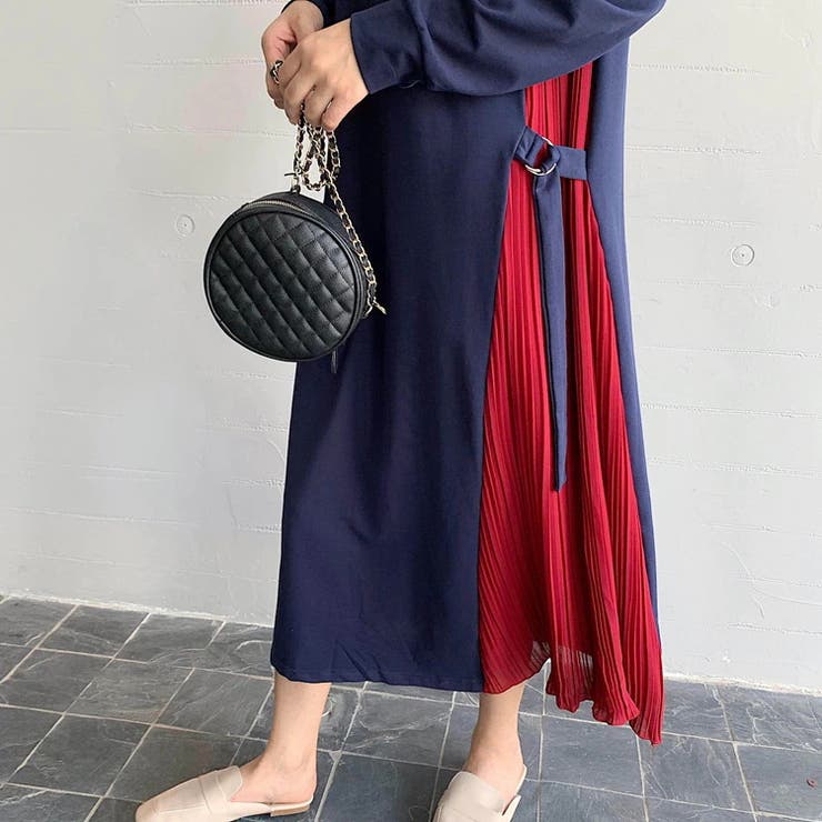 ７色展開 切り替えワンピース ロングワンピース 品番 Cocw Cocomomo ココモモ のレディースファッション通販 Shoplist ショップリスト