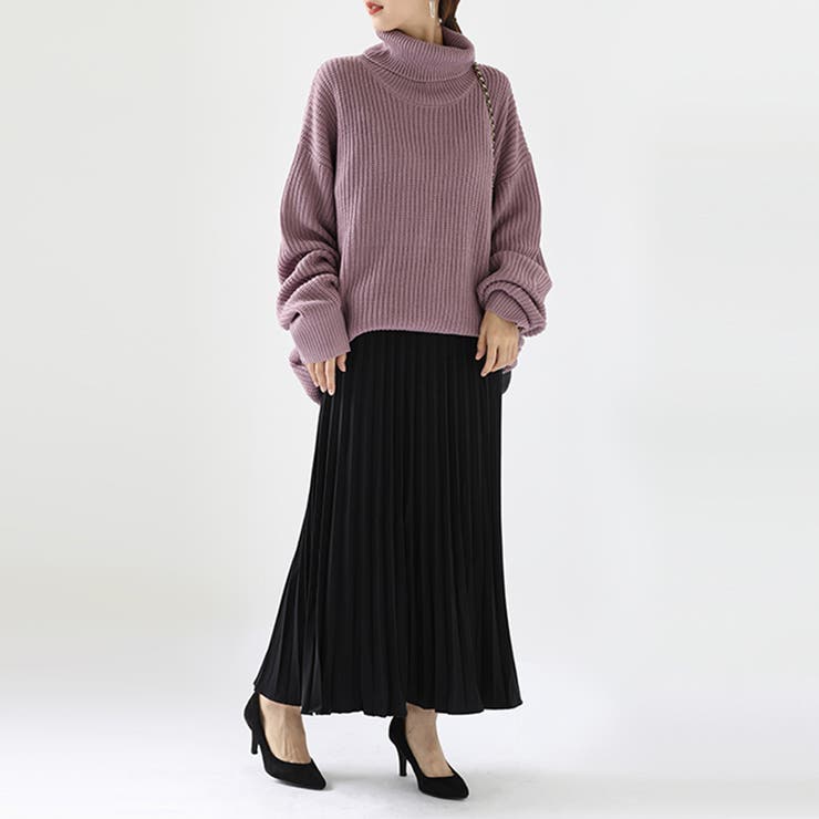 シーズンオフSALE ロングセーター　タートルネック　セーター 楽天市場】ケーブル編み ニット オフタートル ケーブルニット