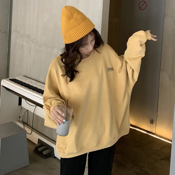 トレーナー シンプルスウェット 無地ロゴトレーナー | COCOMOMO | 詳細画像22 