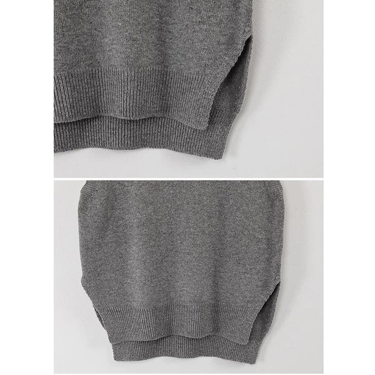 ニットベスト レディース 韓国 | COCOMOMO | 詳細画像37 