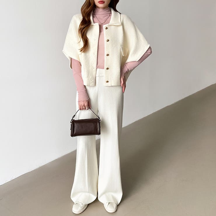 レイヤードにも使いやすい シアートップス ハイネック | COCOMOMO | 詳細画像26 