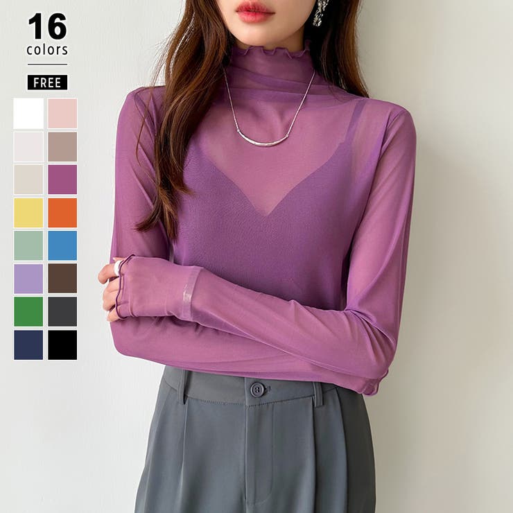 レイヤードトップス one after another】レイヤードトップス | NICE CLAUP / OLIVE des