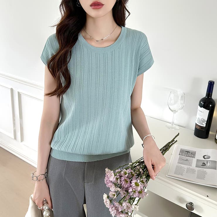 ニット サマーニット トップス | COCOMOMO | 詳細画像12 