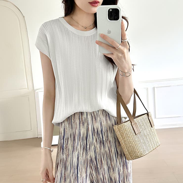 ニット サマーニット トップス | COCOMOMO | 詳細画像18 