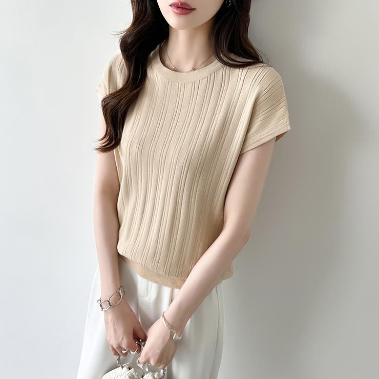 ニット サマーニット トップス | COCOMOMO | 詳細画像4 