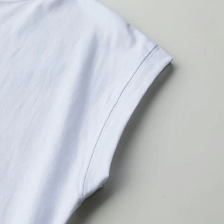 ロゴtシャツ フレンチスリーブ ロゴ | COCOMOMO | 詳細画像17 