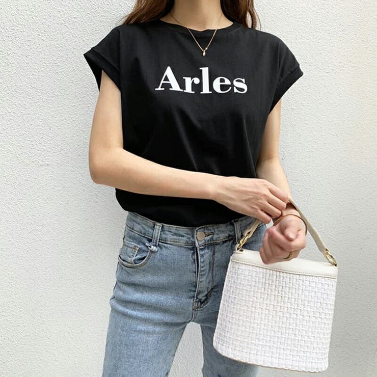 ロゴtシャツ フレンチスリーブ ロゴ | COCOMOMO | 詳細画像6 