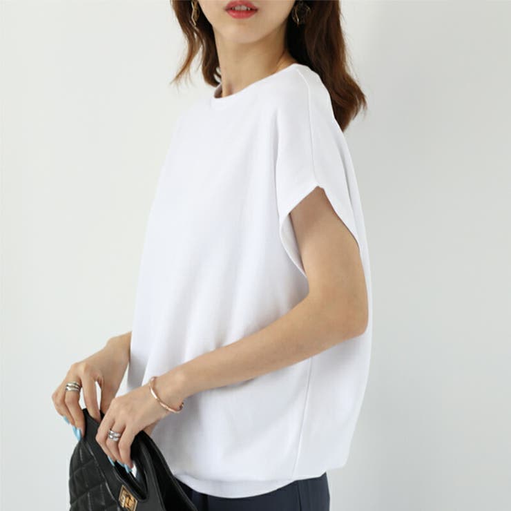 【選べる2タイプ】 フレンチスリーブTシャツ Tシャツ | COCOMOMO | 詳細画像11 