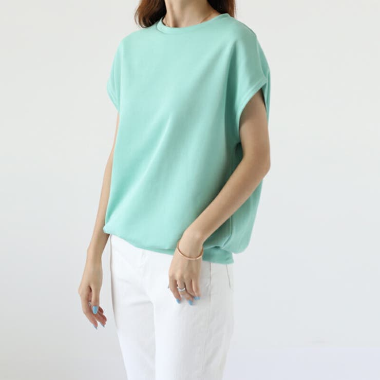 【選べる2タイプ】 フレンチスリーブTシャツ Tシャツ | COCOMOMO | 詳細画像9 