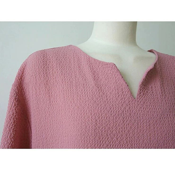 ティアードフレアワンピース ロングワンピース キーネック | COCOMOMO | 詳細画像11 