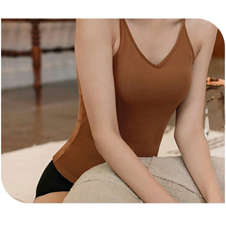 レディース カップ付きキャミソール ブラトップ | COCOMOMO | 詳細画像2 