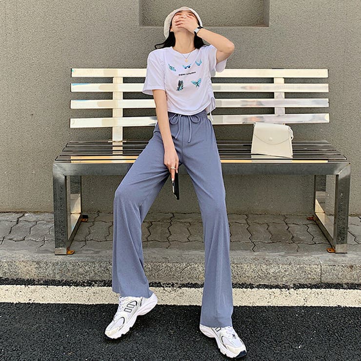レディースパンツ ワイドパンツ リラックスパンツ | COCOMOMO | 詳細画像12 