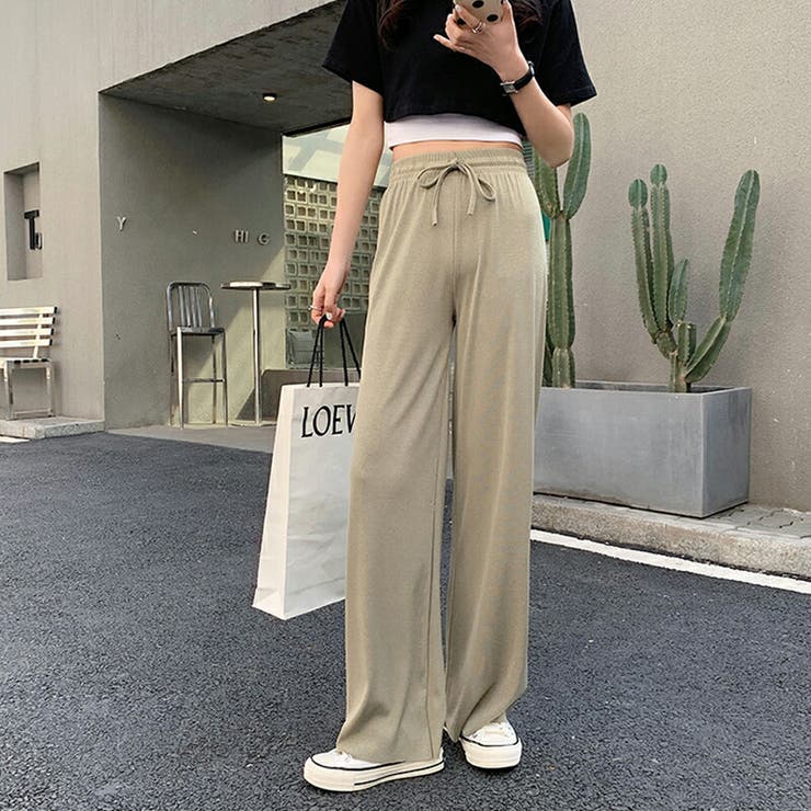 レディースパンツ ワイドパンツ リラックスパンツ | COCOMOMO | 詳細画像13 