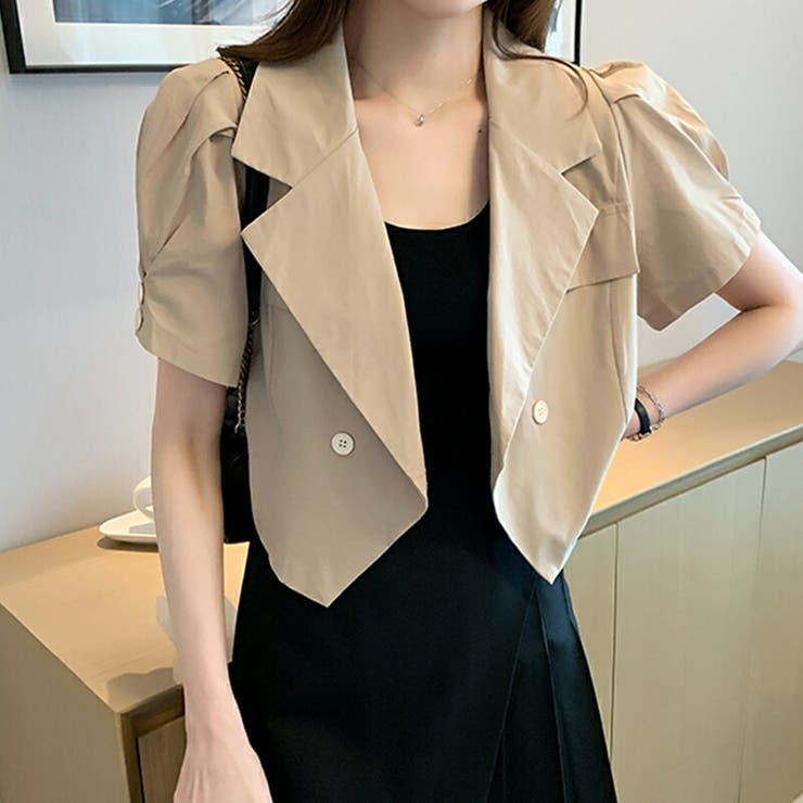 ジャケット コート アウター ポケット 半袖 3colors S/4XL 71oxBha8wIL._UF894,1000_QL80_.jpg