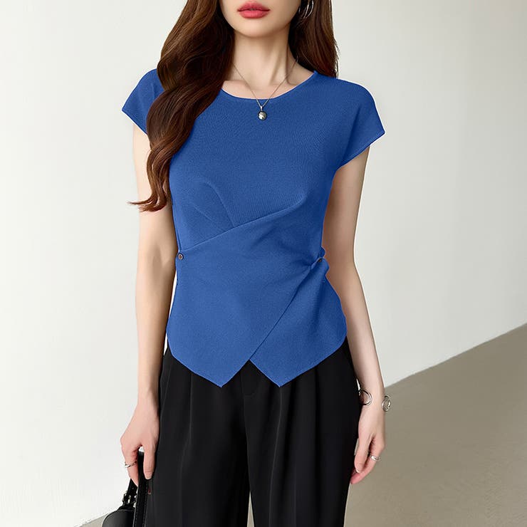 クロストップス サマーニット フレンチスリーブ | COCOMOMO | 詳細画像35 