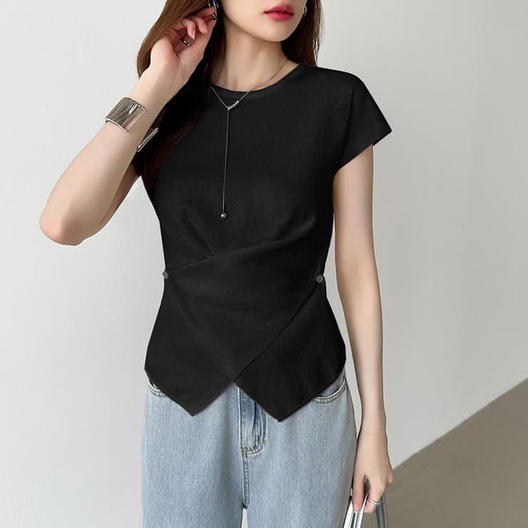 クロストップス サマーニット フレンチスリーブ | COCOMOMO | 詳細画像38 