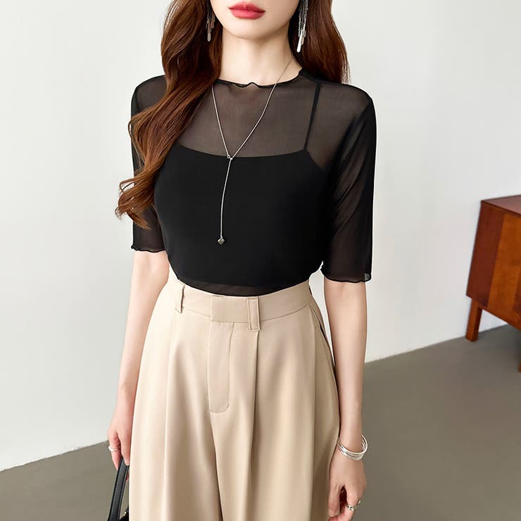 カーブパンツ バレルレッグパンツ ワイドパンツ | COCOMOMO | 詳細画像15 