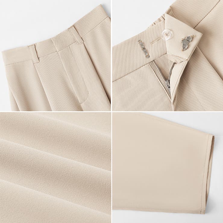 カーブパンツ バレルレッグパンツ ワイドパンツ | COCOMOMO | 詳細画像33 