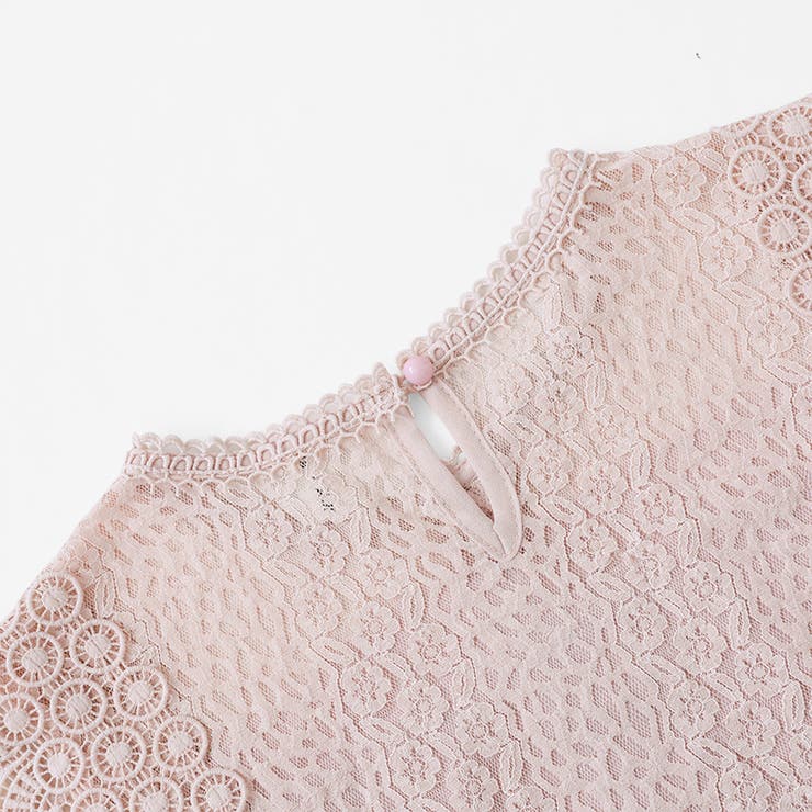 レーストップス スカラップ レースブラウス | COCOMOMO | 詳細画像12 