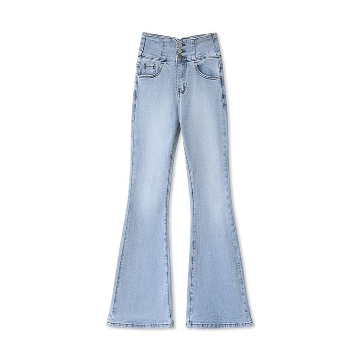 フレアデニムパンツ フレアパンツ デニム | COCOMOMO | 詳細画像33 