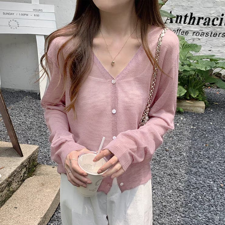 サマーカーディガン シーアカーディガン カーディガン夏 | COCOMOMO | 詳細画像11 