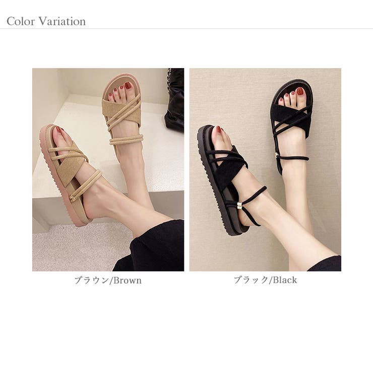 ダブルストラップサンダル 2way サンダル | COCOMOMO | 詳細画像15 