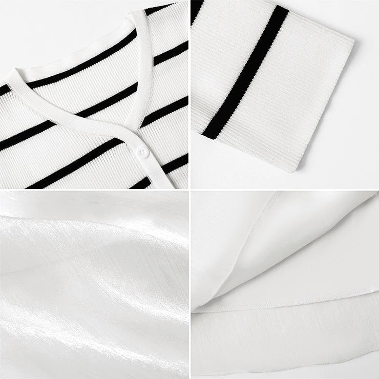 ドッキングワンピース オーガンジー 夏ワンピース | COCOMOMO | 詳細画像18 