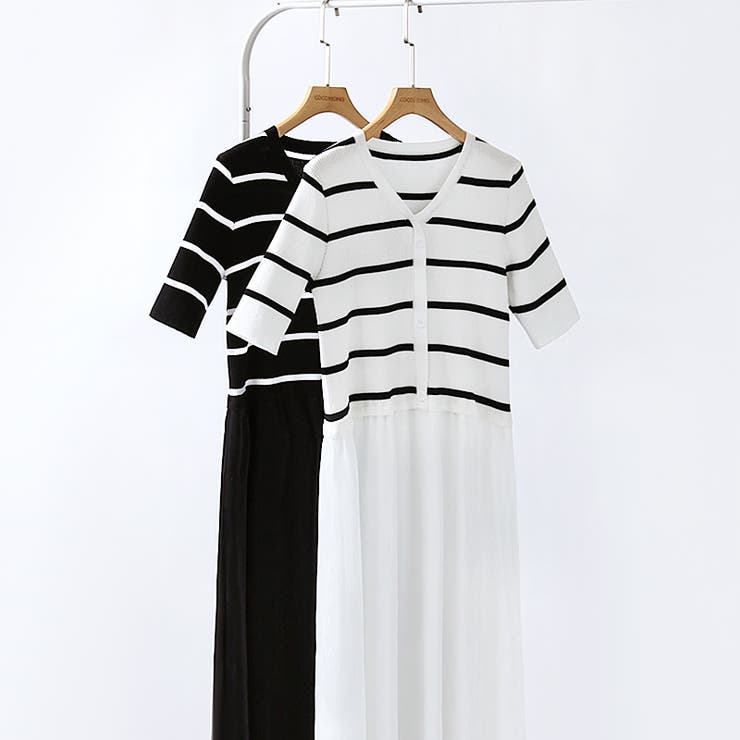 ドッキングワンピース オーガンジー 夏ワンピース | COCOMOMO | 詳細画像17 