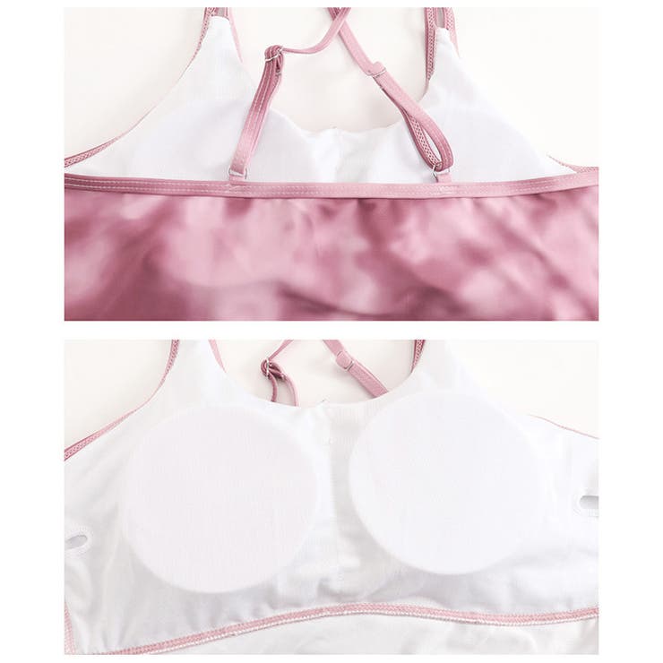 タンキニ水着 シアーパーカーセット 水着体型カバー | COCOMOMO | 詳細画像17 