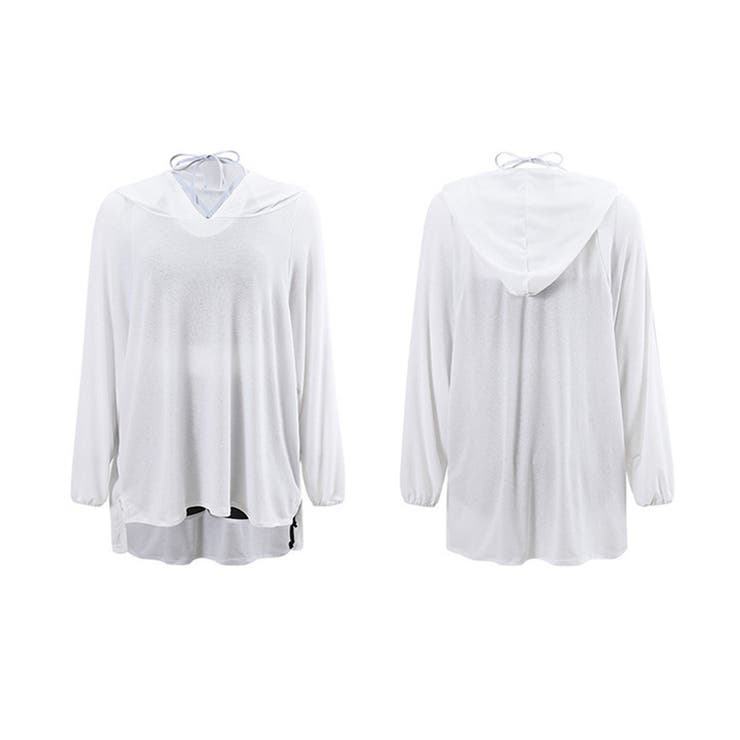 タンキニ水着 シアーパーカーセット 水着体型カバー | COCOMOMO | 詳細画像23 