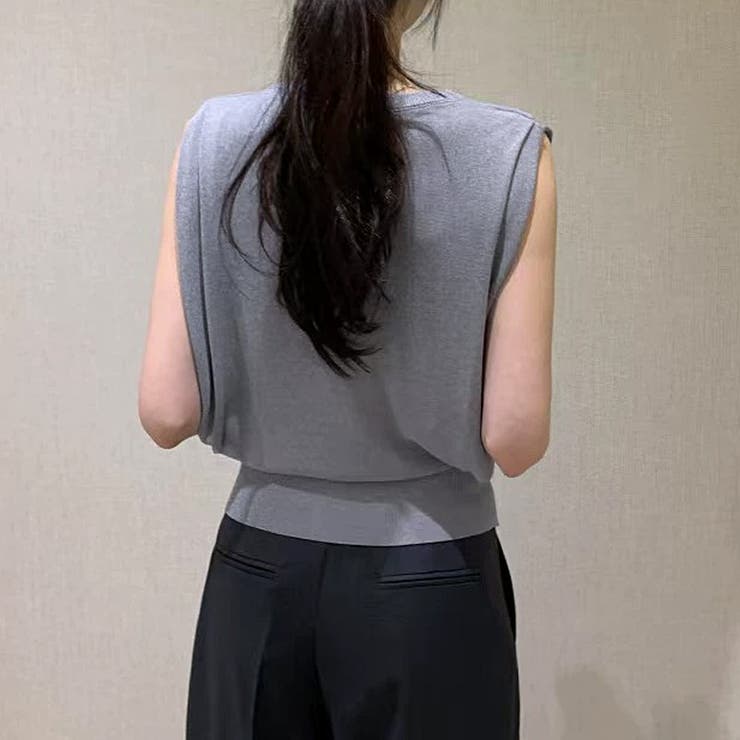 ノースリーブ サマーニット 夏トップス | COCOMOMO | 詳細画像11 