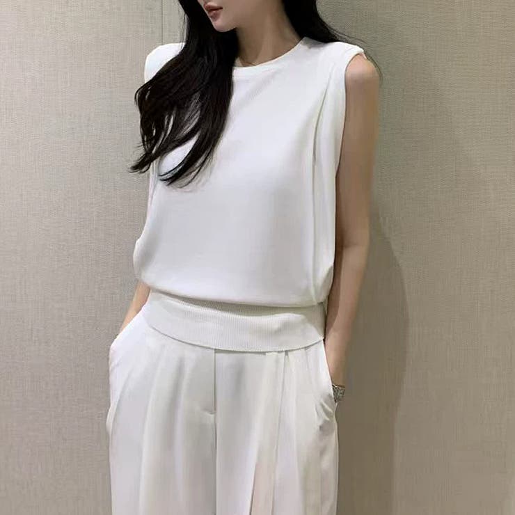 ノースリーブ サマーニット 夏トップス | COCOMOMO | 詳細画像12 