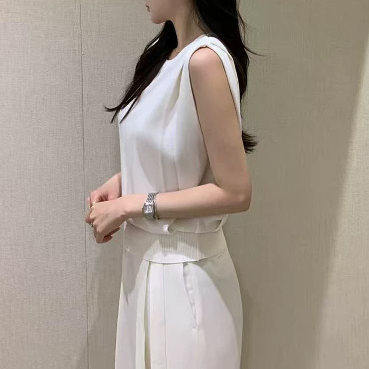 ノースリーブ サマーニット 夏トップス | COCOMOMO | 詳細画像13 