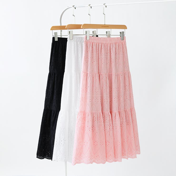 シャーリングキャミソール ティアードスカート セットアップ夏 | COCOMOMO | 詳細画像25 