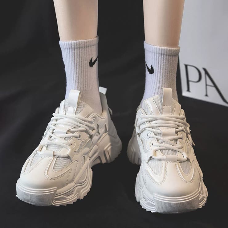 厚底スニーカー ダッドスニーカー シューズ | COCOMOMO | 詳細画像10 