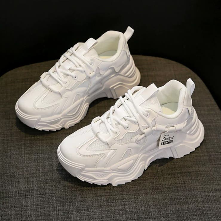 厚底スニーカー ダッドスニーカー シューズ | COCOMOMO | 詳細画像9 